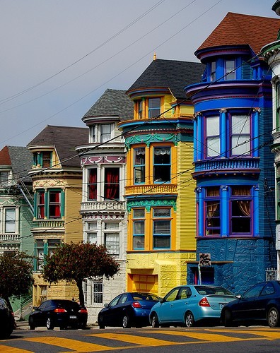 Bay Windows, San Francisco, California
