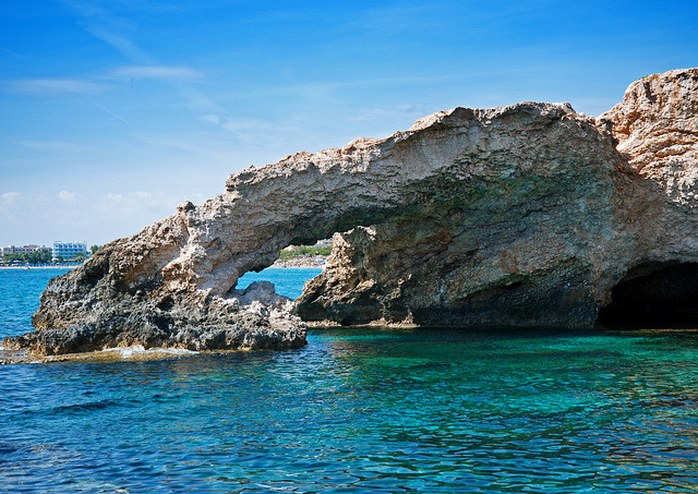 Ayia Napa beach - southern coast of Cyprus.