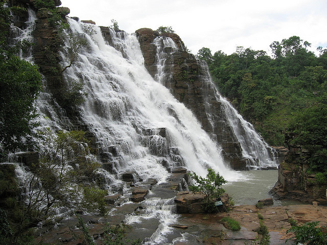 by abhisheksapre on Flickr.Tirathgarh Waterfalls situated in Kanger Valley National Park - state of Chhattisgarh, India.
