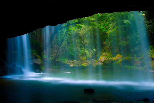 Waterfall Veil, Kumamoto, Japan