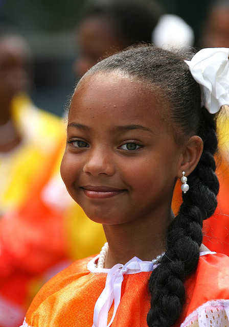 by 2africa.nl on Flickr.Young faces of the world - Suriname girl.