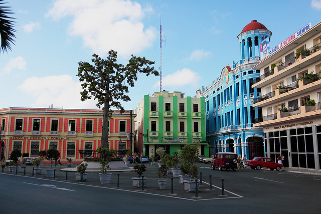 by Robin Thom on Flickr.Plaza de los Trabajadores, Camaguey, Cuba.