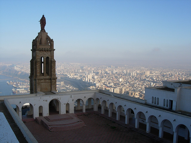 by Roderick Parks on Flickr.Santa Cruz Basilica above the city of Oran in Algeria.