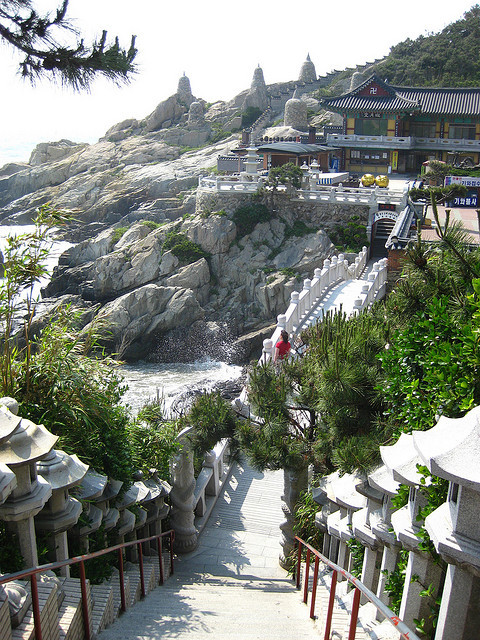 Haedong Yonggungsa, the seaside temple of Busan, South Korea