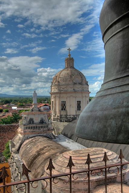 Bell Tower view in Granada, Nicaragua