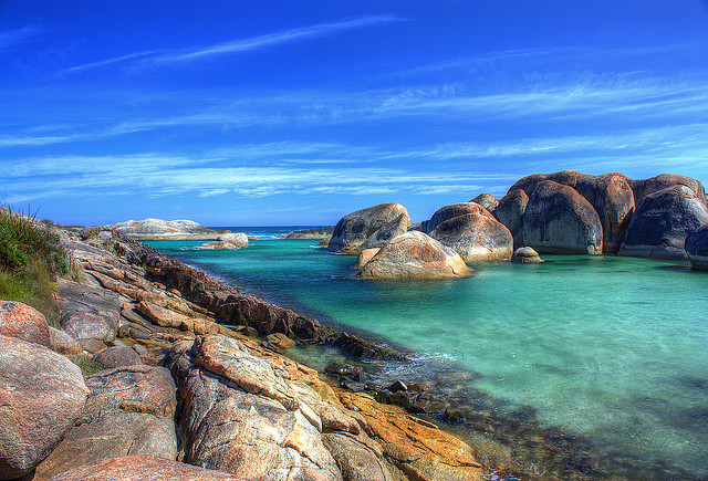 Elephant rocks in William Bay NP, Western Australia