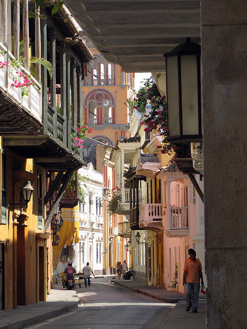 Calles La Estrella in Cartagena, Colombia
