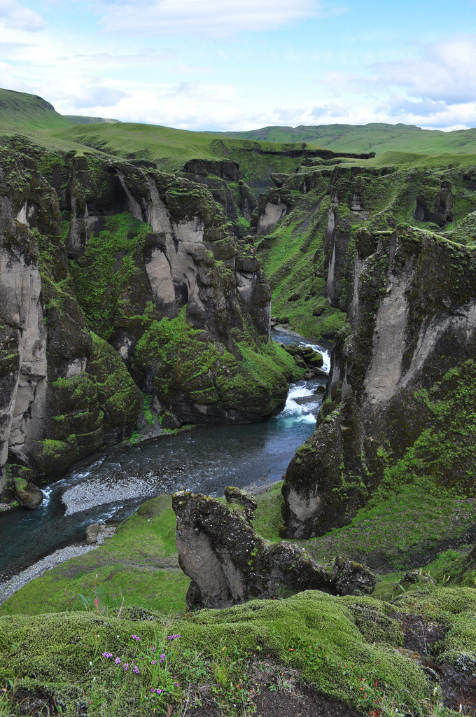 Canyon Falls, Iceland