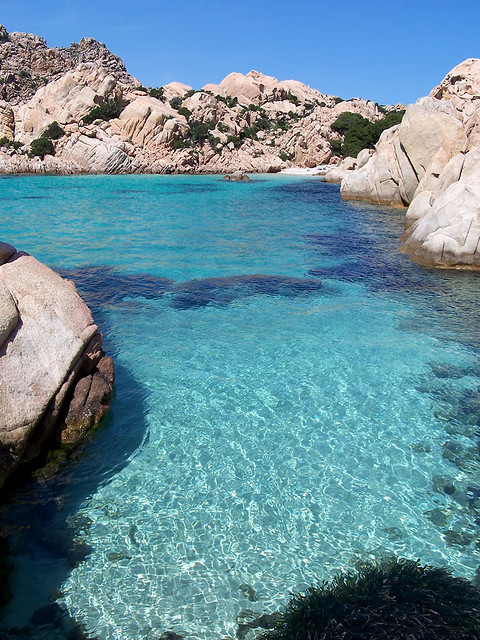 Cala Coticcio in Maddalena Archipelago, Sardinia, Italy
