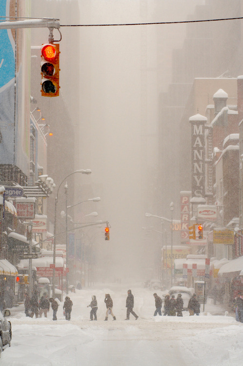 Blizzard, New York City