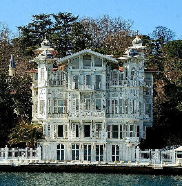 Beautiful house on Bosphorus shores, Istanbul, Turkey