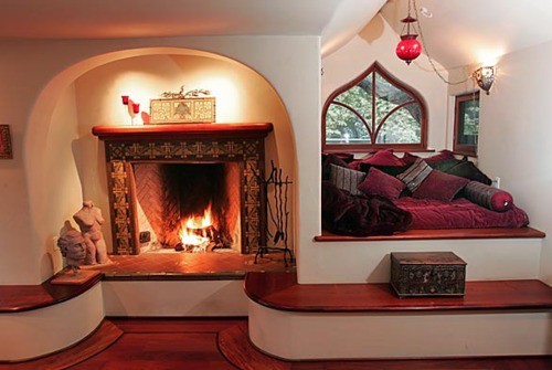 Fireplace Alcove, Ojai, California