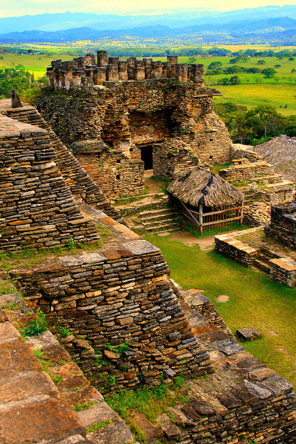 The mayan ruins of Tonina in Chiapas, Mexico