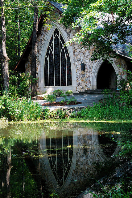 Chapel in the woods, Callaway Gardens in Georgia, USA